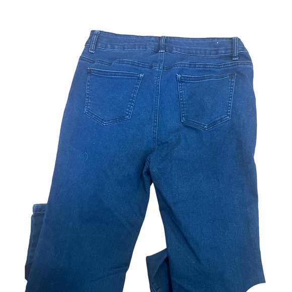 J. Creations Curve Mid Blue Stretch Jeggings - Picture 2 of 4